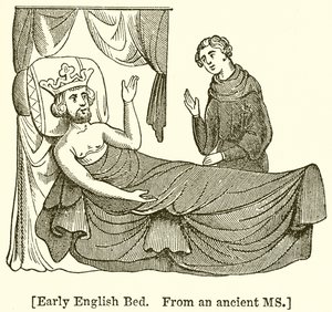 Early English Bed by English School