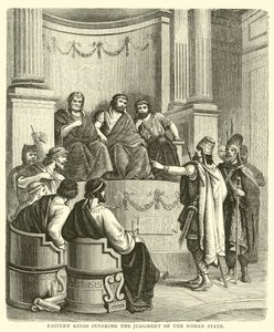 Eastern Kings invoking the judgment of the Roman State by English School