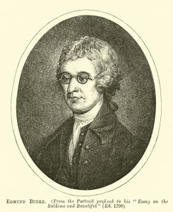 Edmund Burke by English School