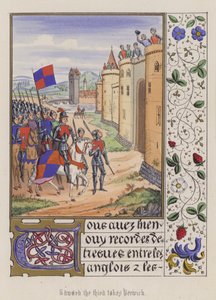 Edward III Takes Berwick by English School