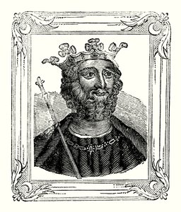 Edward II was born in 1284, crowned in 1308, and murdered in 1328 by English School