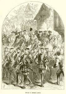 Edward VI Entering London by English School
