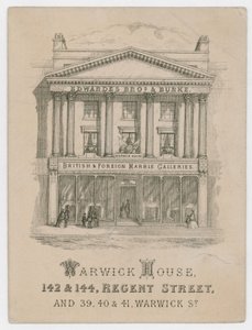 Edwardes Brothers & Burke, Trade Card