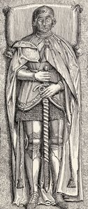 Effigy of Alvaro de Luna, from 