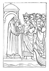 Egfrid, King of Northumberland, from 