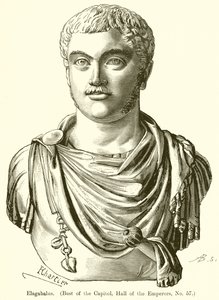 Elagabalus (Bust of the Capitol, Hall of the Emperors, No. 57)