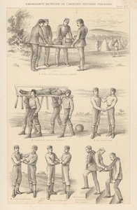 Emergency Methods of Carrying Injured Persons by English School