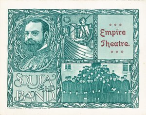 Empire Theatre, London, with Sousa and His Band