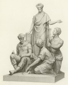Engineering, Albert Memorial, Hyde Park, London by English School