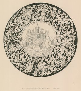Engraving, Israel Van Meeken