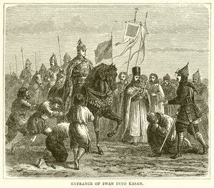 Entrance of Iwan into Kasan by English School