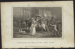 Entrance of the Allies into Paris by English School
