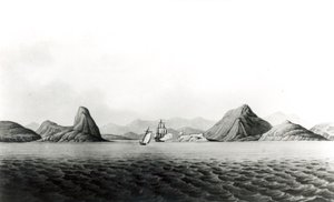 Entrance of the Harbour of Rio de Janeiro by English School