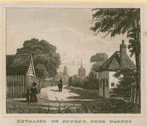 Entrance to Putney from Barnes