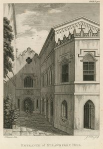 Entrance to Strawberry Hill, London