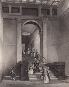 Entrance to the National Gallery, London