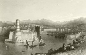 Entrance to the Port of Marseilles by English School