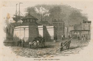 Entrance to the Thames Tunnel by English School