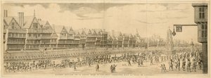 Royal Entry of the Queen Mother of the Most Christian King into the City of London by English School