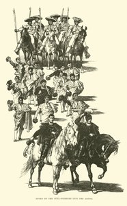 Entry of the Bull-fighters into the Arena by English School
