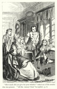 Episode in the life of the young Benjamin Franklin by English School