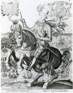 Equestrian Portrait of Charles Howard by English School