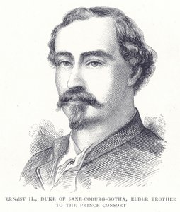Ernest II, Duke of Saxe-Coburg-Gotha, Elder Brother to the Prince Consort