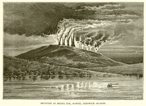 Eruption of Mauna Loa, Hawaii, Sandwich Islands