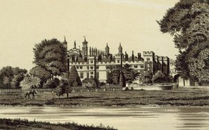 Eton College from the River by English School
