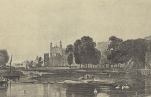 Eton College, with Wharf by English School