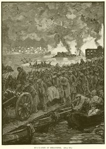 Evacuation of Sebastopol by English School