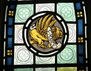 Evangelist Emblem: St Mark by English School