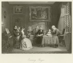 Evening Prayer by English School