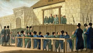 Execution of John Thurtell at Hertford Jail in 1824