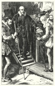 Execution of Sir Walter Raleigh by English School