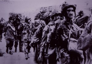 Exhausted British Paratroopers Taken Prisoner by the Germans, Battle of Arnhem by English School