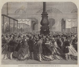 Exhibition of the Royal Wedding Presents at the South Kensington Museum by English School