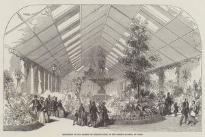 Exposition of the Society of Horticulture, in the Champs Elysees, at Paris by English School
