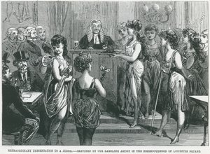 Extraordinary presentation to a judge by English School
