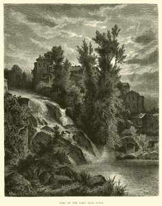 Fall of the Liris near Isola by English School