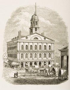 Faneuil Hall, Boston, c.1870, from 