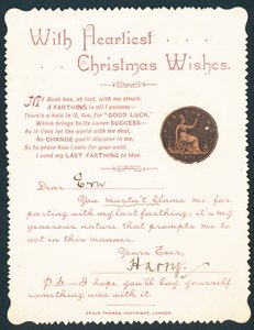 Farthing with Hole by English School