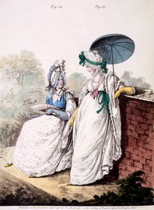 Fashion Plate of Ladies Morning Dress, 1796 by English School