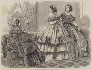 Fashions for December by English School