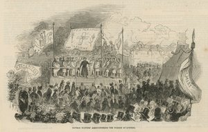 Father Theobald Mathew Administering the Pledge in London