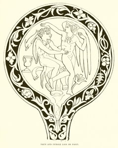 Faun and Female Lasa or Fairy