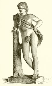 Faun of Praxiteles by English School