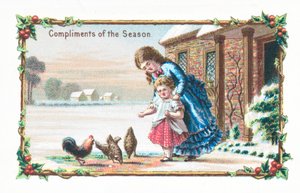 Feeding Chickens by English School