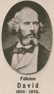 Felicien David by English School