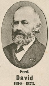 Ferdinand David by English School